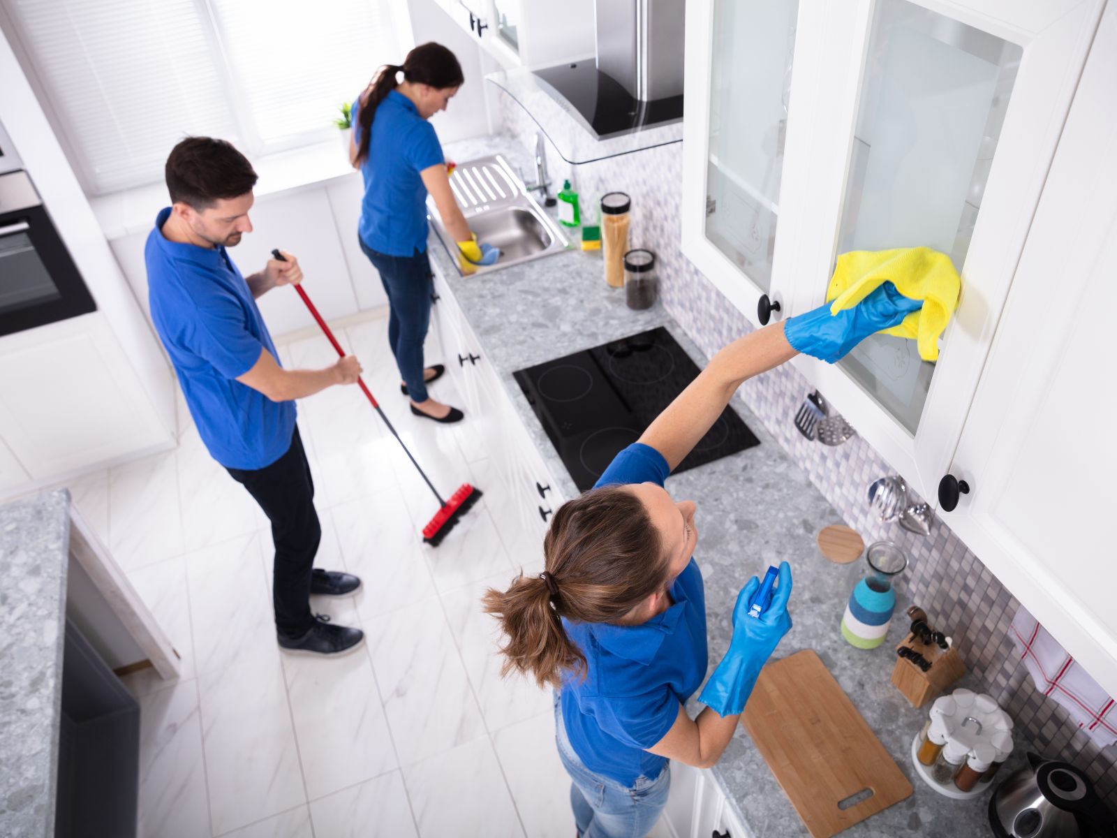 Deep Cleaning to Remove Dust, Grime, and Germs  